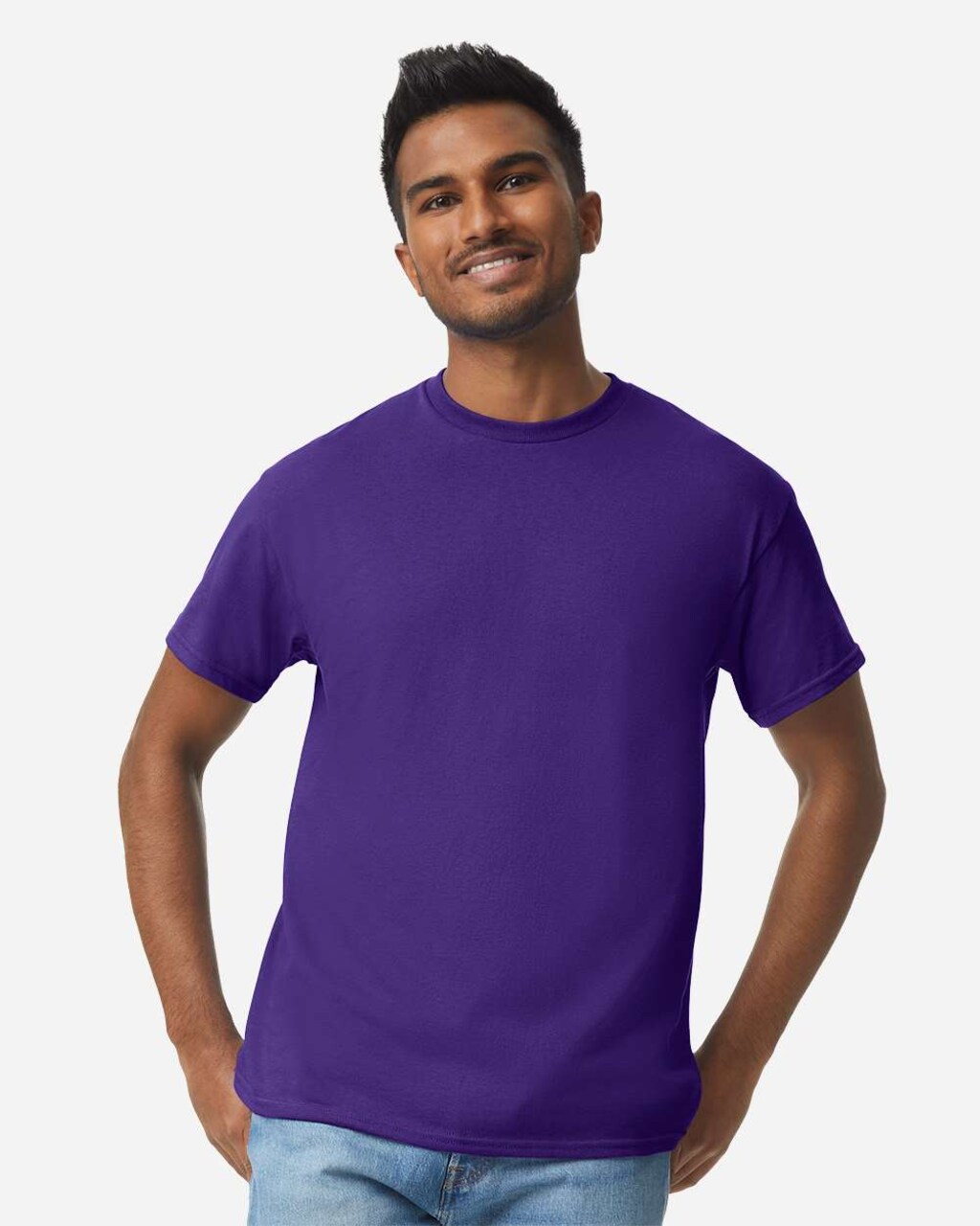 Gildan Heavy Cotton Short Sleeve T-Shirt – Classic Crewneck Tee for Everyday Comfort & Style